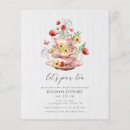 Search for floral tea party invitations Bride