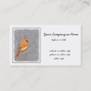 Search for cardinal bird business cards Snow