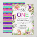 Search for girls wild one invitations Safari animals