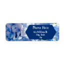 Search for cobalt blue return address labels Floral