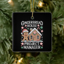 Search for gingerbread house christmas tree decorations Santa