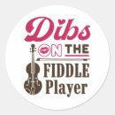 Search for fiddle player stickers Violin