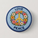 Search for make love not war badges Floral