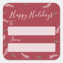 Search for christmas to and from labels Red