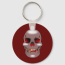Search for red skull key rings Skeleton
