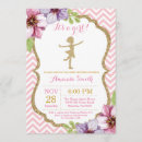 Search for purple tutu baby shower invitations Ballerina