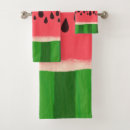 Search for watermelon bath towels Green