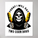 Search for corn dog posters Black cat
