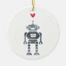 Search for robot christmas tree decorations Cute