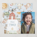 Search for barn animals birthday invitations Watercolor