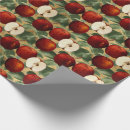 Search for red apple wrapping paper Botanical