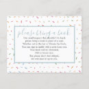 Search for childrens book baby shower invitations Bring a book