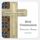 Search for stained glass stickers Communion