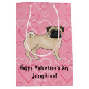 Search for pug gift bags Pink