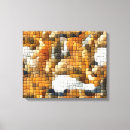 Search for mosaic canvas prints Wild