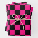 Search for pink and black wrapping paper Cool