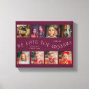 Search for grandma canvas prints For her