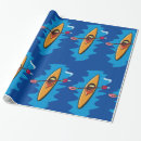 Search for kayak wrapping paper Paddling