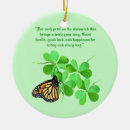 Search for irish blessing christmas tree decorations Shamrocks