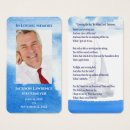 Search for poem business cards In loving memory