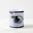 Search for purple pansy mugs White