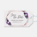 Search for luggage tag save the dates Floral