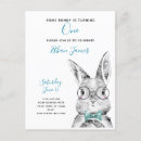 Search for some bunny is turning 1 invitations Boy