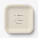 Search for minimalist wedding plates Classic