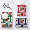Search for new year gift wrap Blue