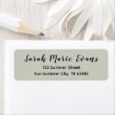 Search for lighted return address labels Modern