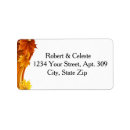 Search for fall leaves wedding return address labels Autumn