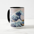 Search for hokusai great wave mugs Tsunami