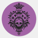 Search for purple skull stickers Gothic