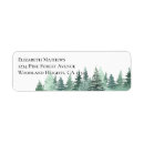 Search for seasonal return address labels Elegant