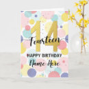 Search for 14th for girls birthday cards For her