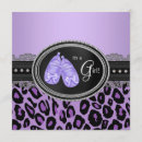 Search for purple leopard invitations Lavender