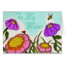 Search for bee mothers day cards Purple