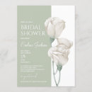 Search for white tulips invitations Watercolor floral
