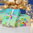 Search for dog print wrapping paper Rainbow