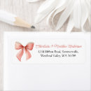 Search for coral wedding return address labels Girly