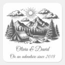 Search for mountain drawing stickers Nature