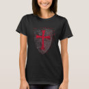 Search for crusader cross tshirts Distressed