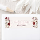 Search for fall return address labels Wildflowers