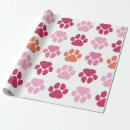 Search for paws gift wrap Pawprints