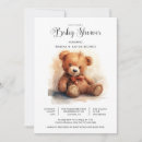 Search for bowtie baby shower invitations Watercolor
