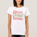 Search for tester tshirts Christmas cookies