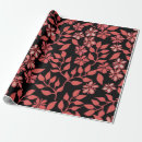 Search for black flower wrapping paper Botanical