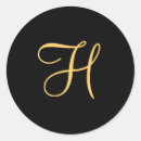 Search for h monogram stickers Elegant
