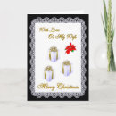 Search for wife christmas cards Gold