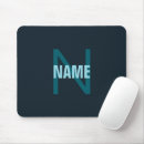Search for blue letters mouse mats For him